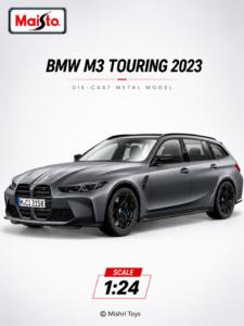 Maisto BMW M3 Touring 2023 Die-Cast Model Car 1:24 Scale